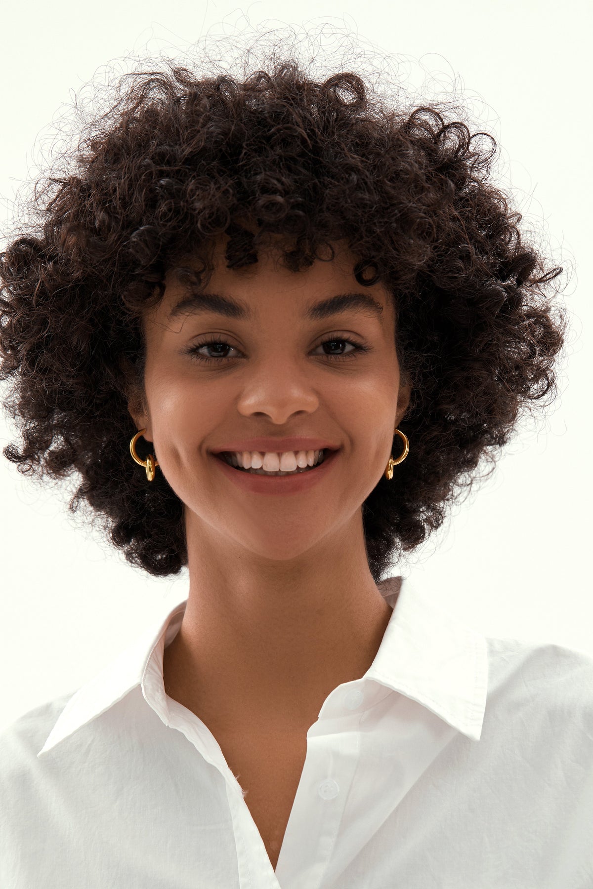 Pendant Drop Huggie Hoop Earrings, Bold 14g Statement