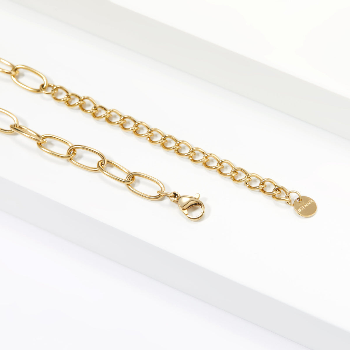 Bold Paperclip Link Chain Necklace