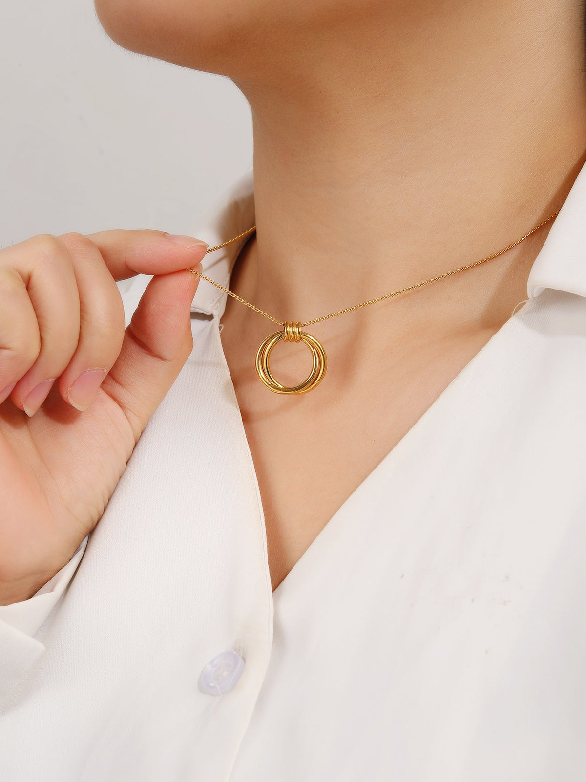 Wedding Ring Holder Necklace