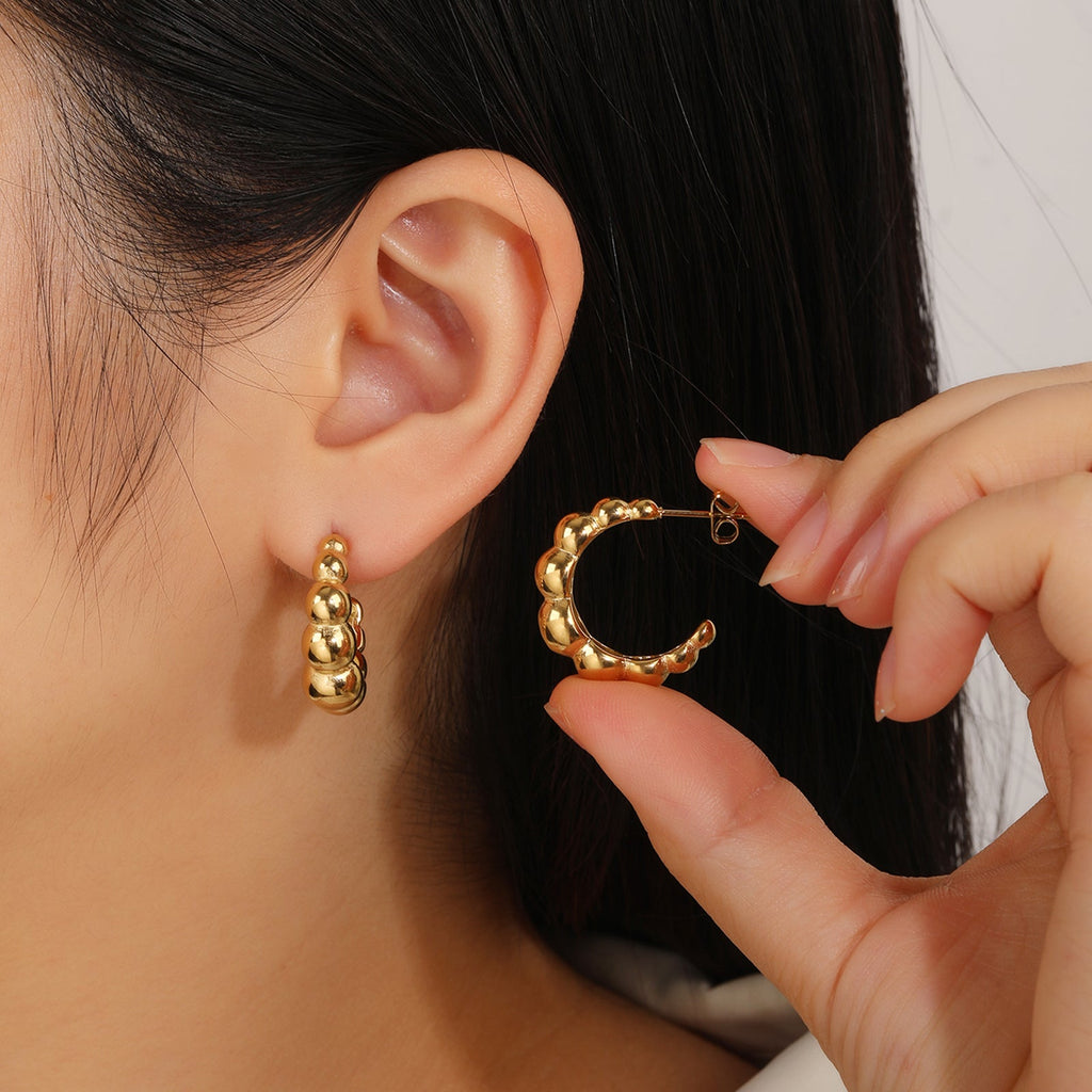 Dainty Open Hoop Earrings, Everyday 2.6cm Essential