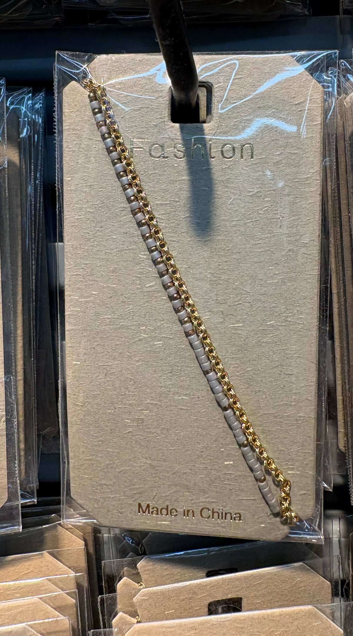Layered Slim Chain Bracelet - D-bracelets-0026