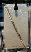 Textured Double Chain Bracelet - D-bracelets-0028