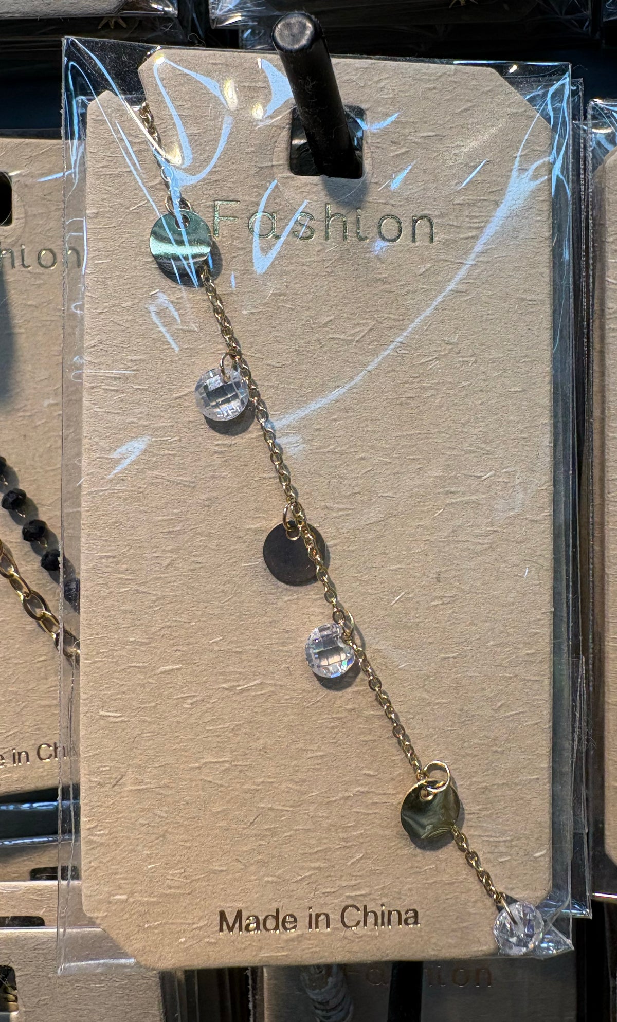 Coin and Pearl Bead Bracelet - D-bracelets-0029