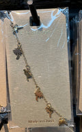Hamsa Hand Charm Bracelet - D-bracelets-0040