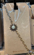 Sunburst Link Chain Bracelet - D-bracelets-0052