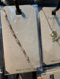 Pearl Bead Link Chain Bracelet - D-bracelets-0100