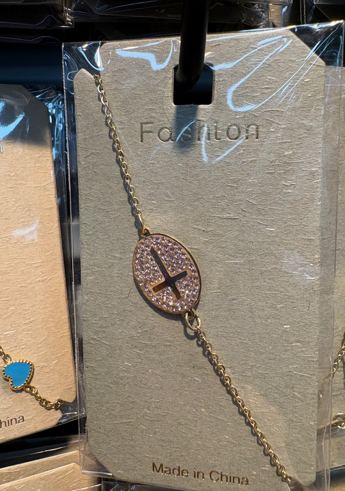 Oval Star Medallion Bracelet - D-bracelets-0112