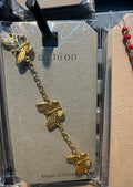 Butterfly Station Chain Bracelet - D-bracelets-0140