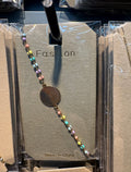 Pastel Bead Disc Bracelet - D-bracelets-0145