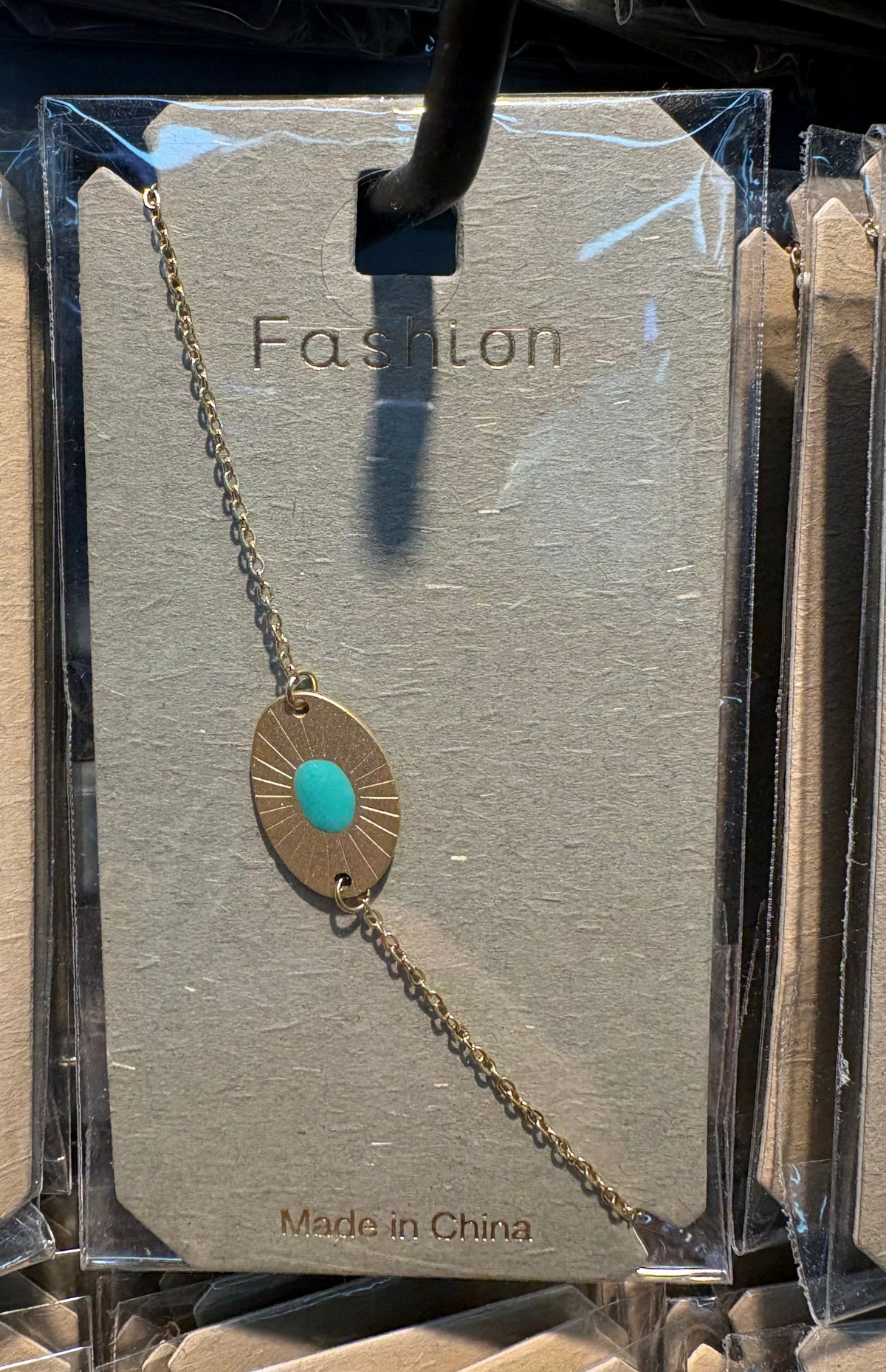 Turquoise Center Sun Bracelet - D-bracelets-0153