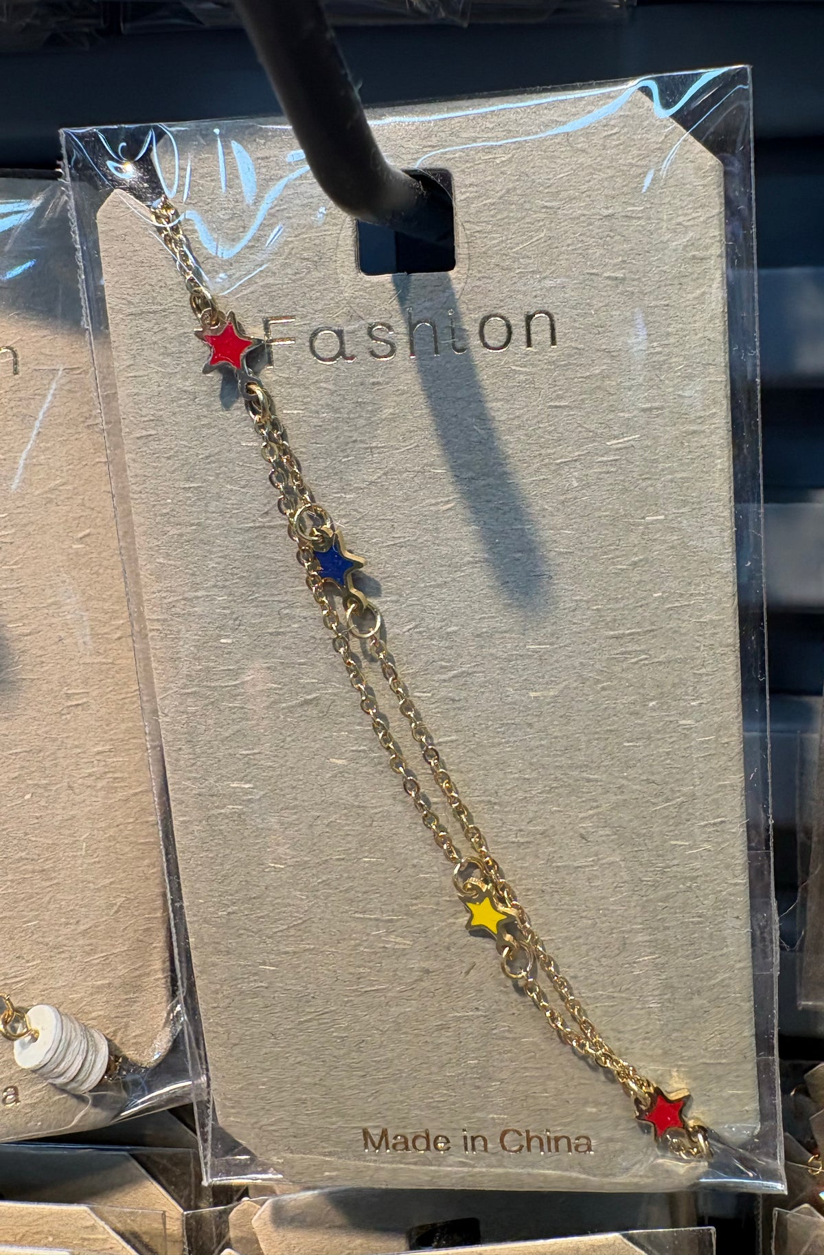 Colorful Star Double Chain Bracelet - D-bracelets-0169