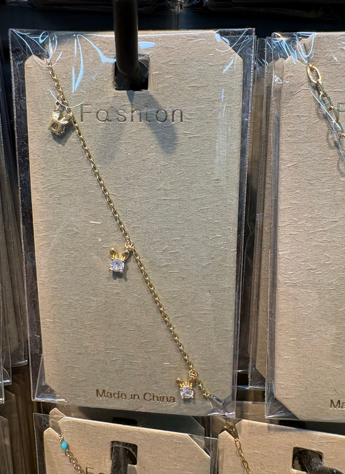 Tiny Star Chain Bracelet - D-bracelets-0173