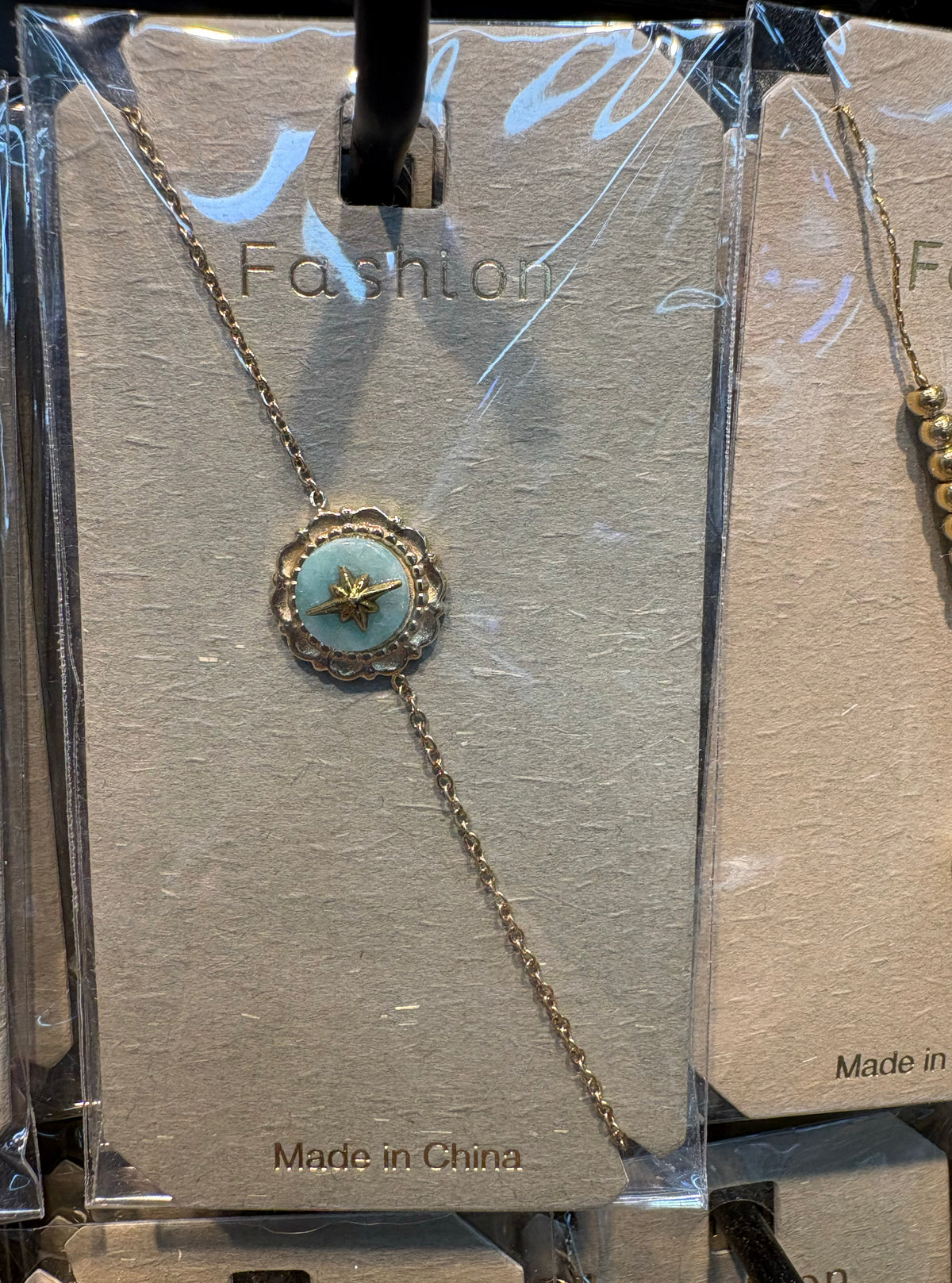 Turquoise Medallion Bracelet - D-bracelets-0177