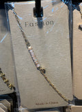 Pearl Bead Chain Bracelet - D-bracelets-0194