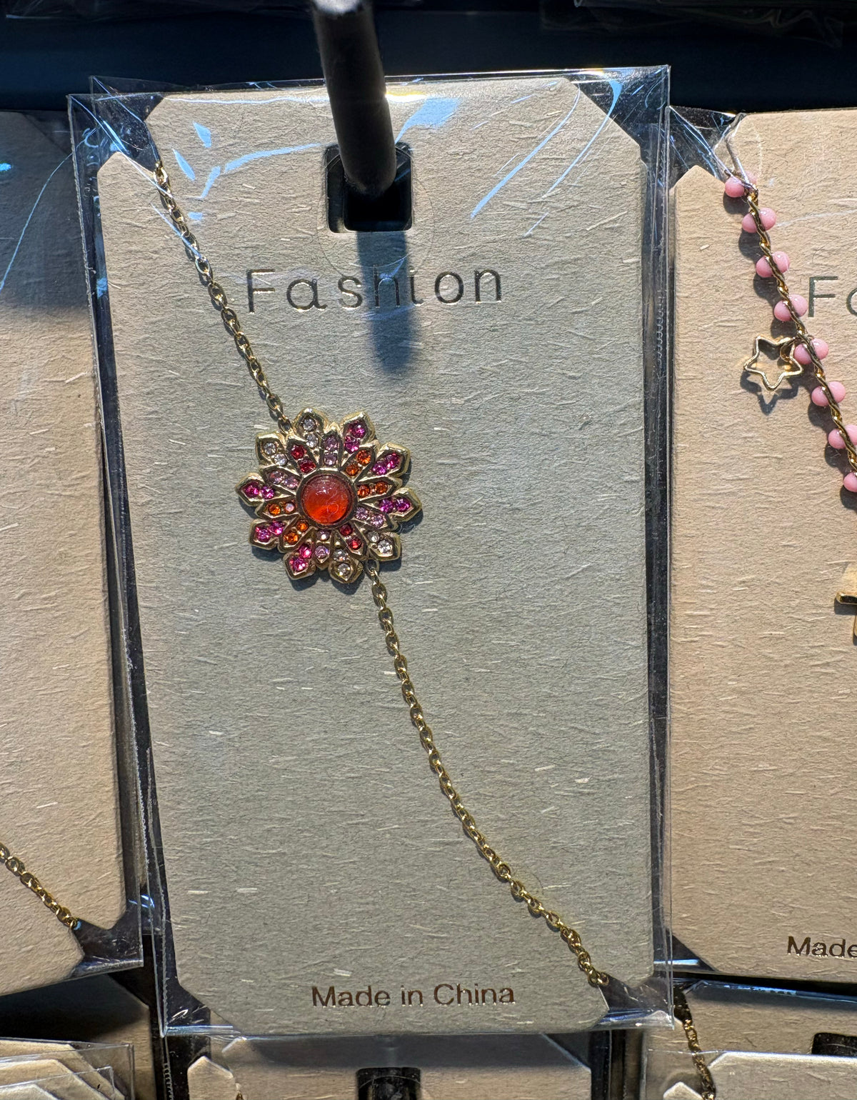 Multicolor Crystal Flower Bracelet - D-bracelets-0199