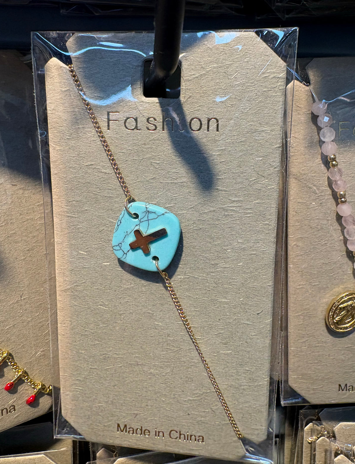 Blue Star Disc Bracelet - D-bracelets-0215