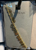 Disc Charm Link Bracelet - D-bracelets-0231