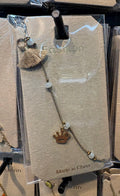 Hamsa Fan and Bead Bracelet - D-bracelets-0309