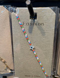 Rainbow Bead Evil Eye Bracelet - D-bracelets-0311