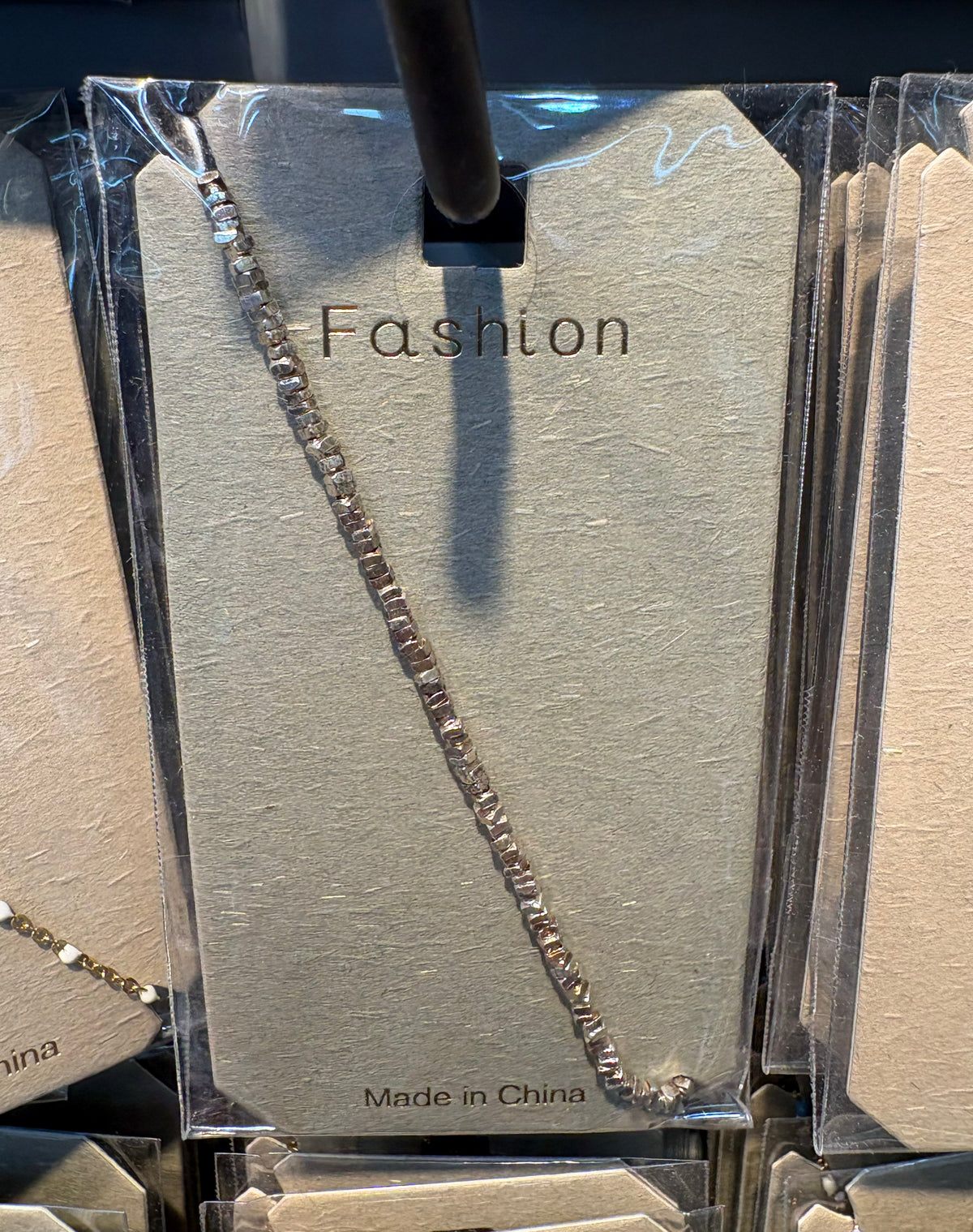 Slim Crystal Chain Bracelet - D-bracelets-0328