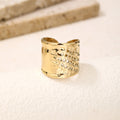 Perforated Geometric Cutout Ring