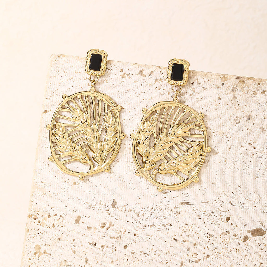 Bohemia Drop Dangle Earrings, Substantial 15.4g Boho Style