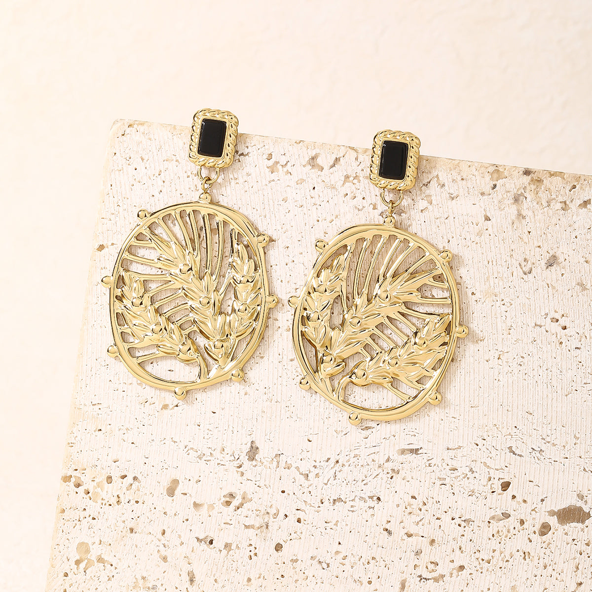 Bohemia Drop Dangle Earrings, Substantial 15.4g Boho Style