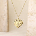 Delicate Heart Pendant Choker Necklace