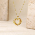 Compact Ring Holder Pendant Necklace