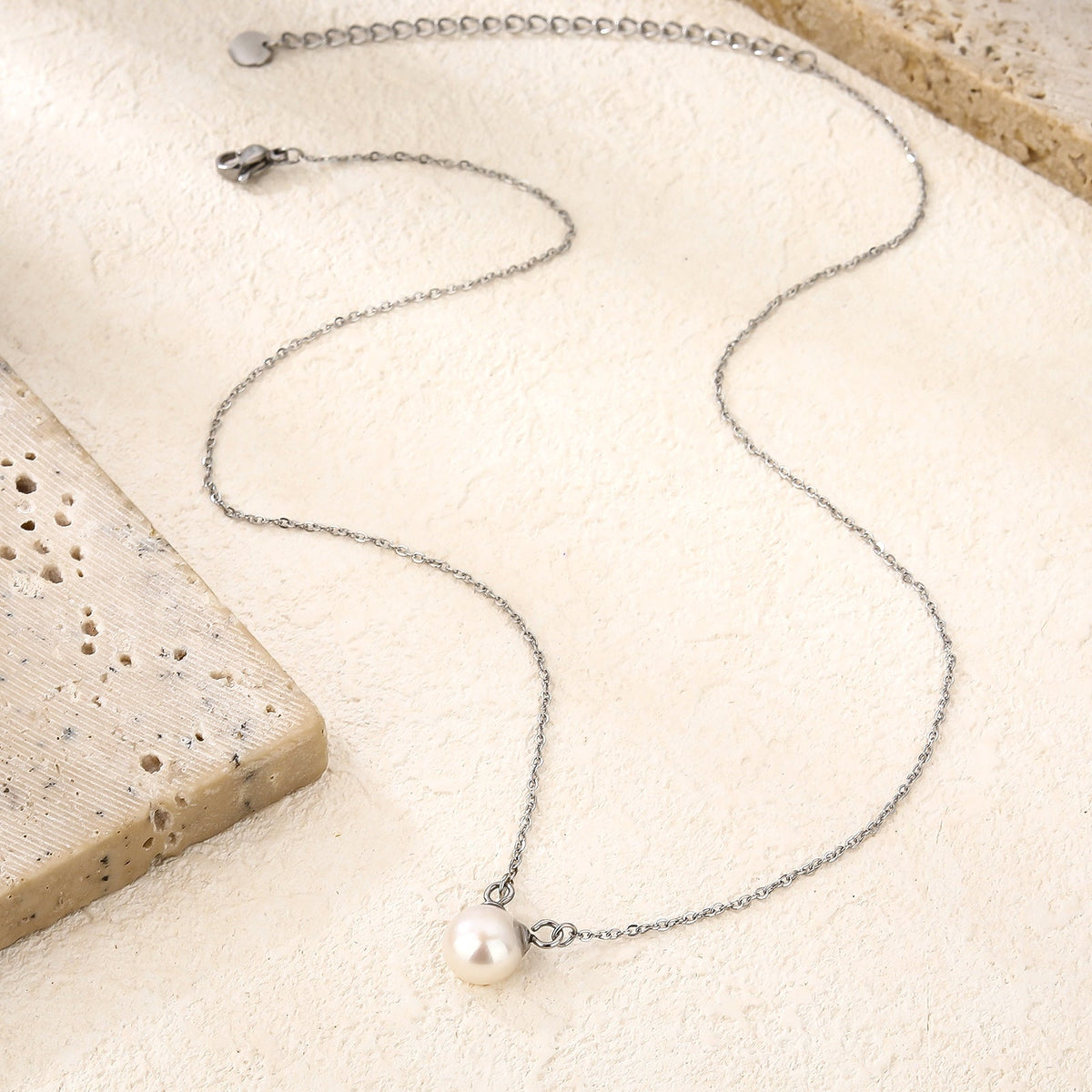 8mm Freshwater Pearl Chain Necklace