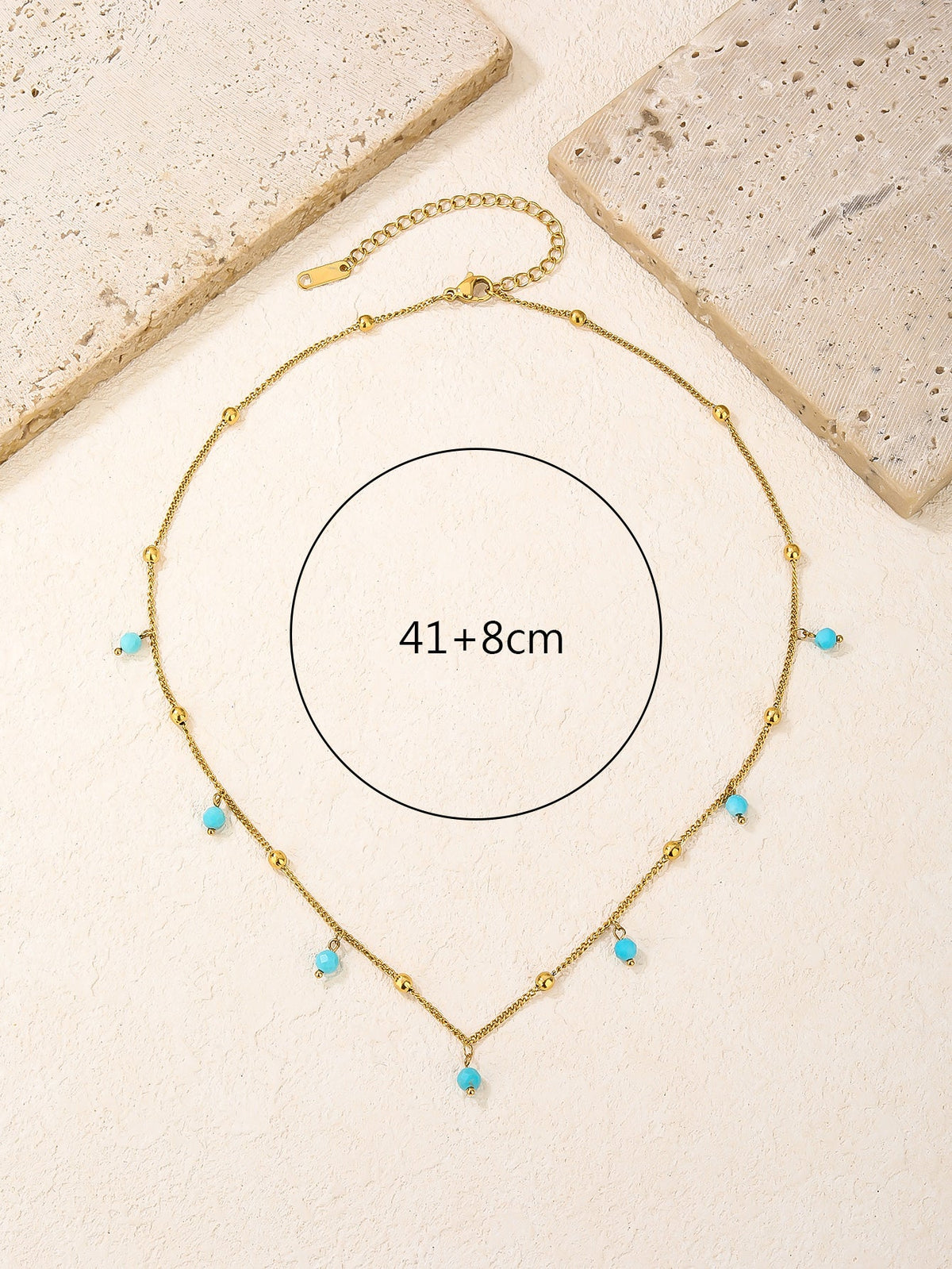 Bohemian Turquoise Gemstone Necklace