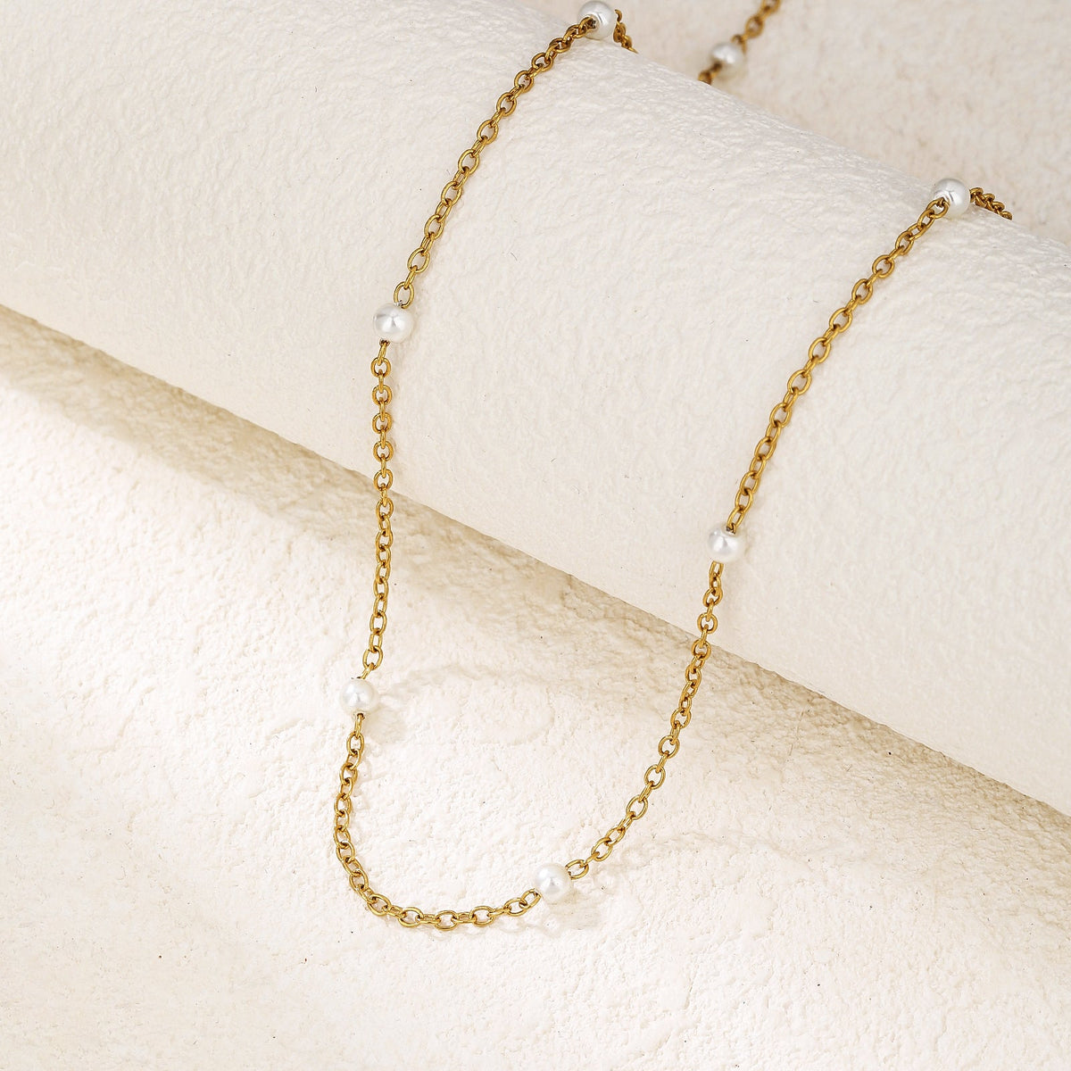 Petite Pearl Choker Necklace