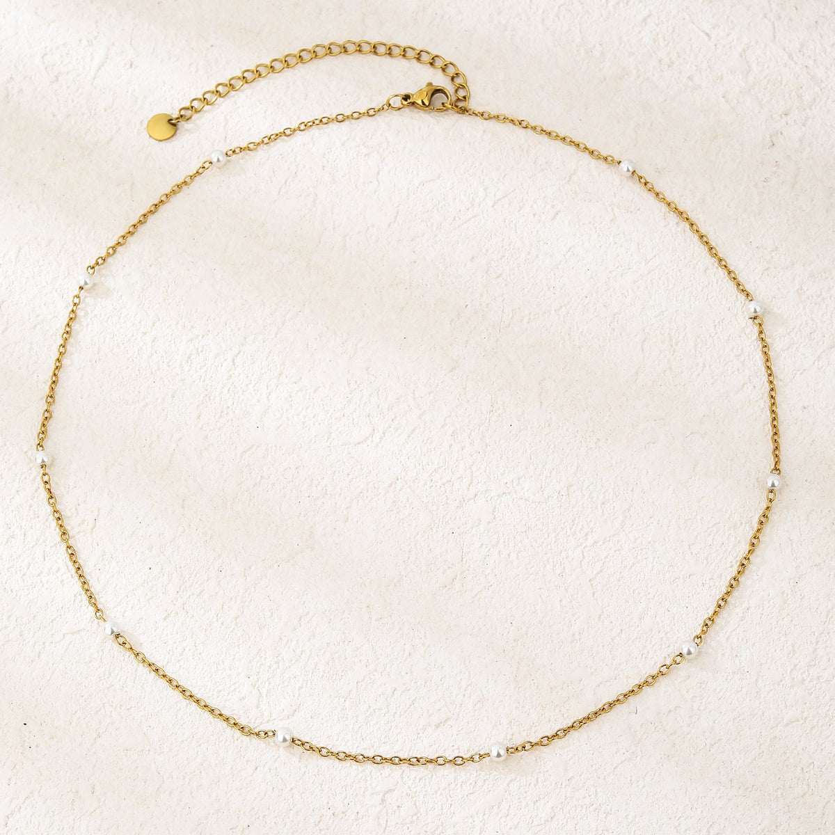 Petite Pearl Choker Necklace