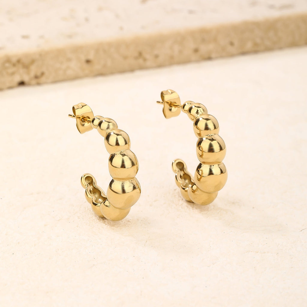 Dainty Open Hoop Earrings, Everyday 2.6cm Essential