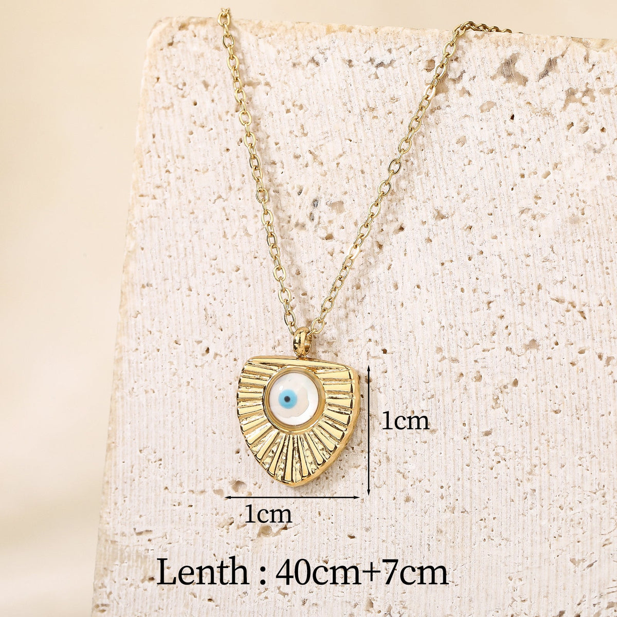 Lucky Protection Evil-Eye Pendant Necklace