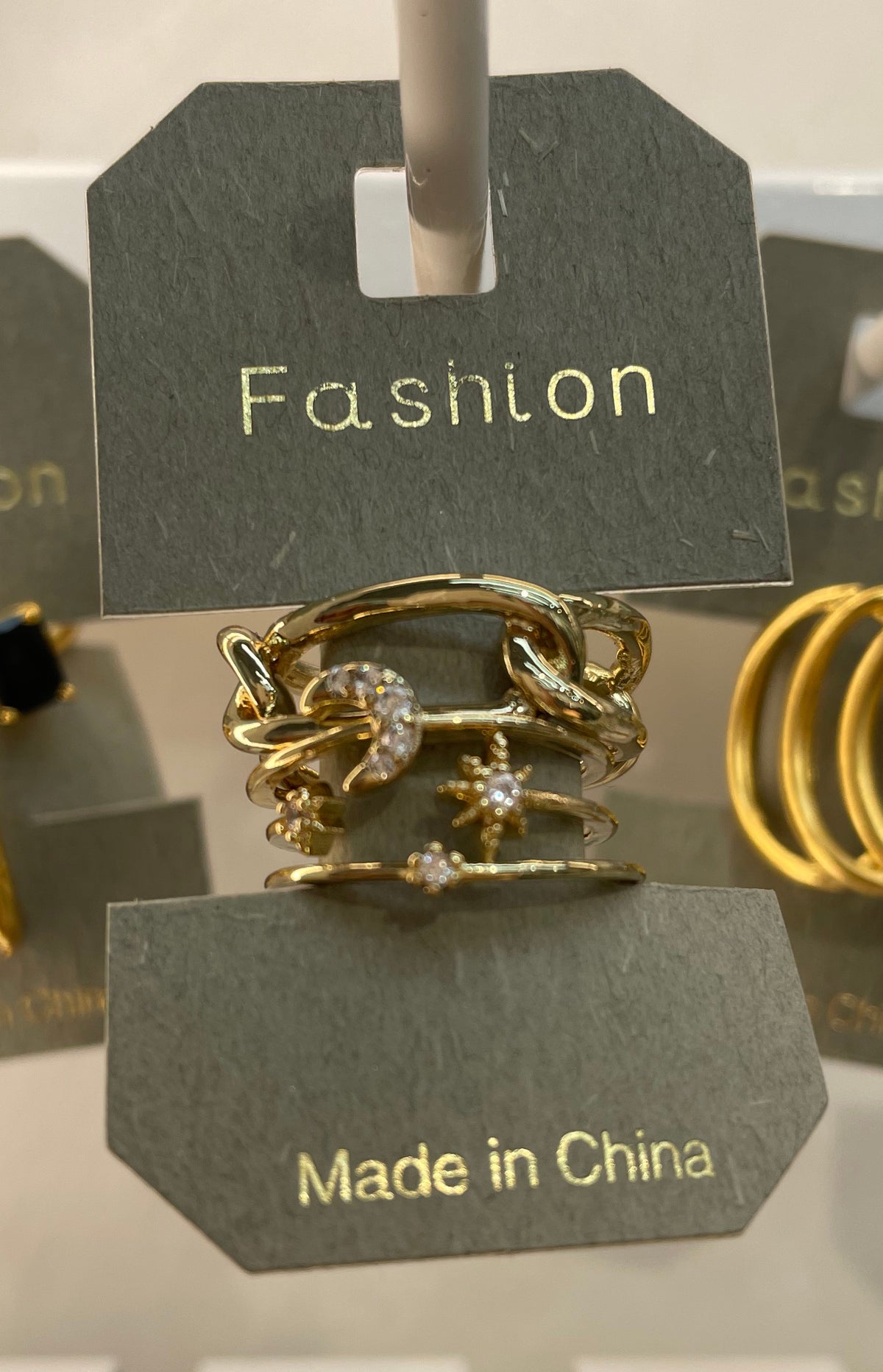 Floral Layered Band Ring - W1-0002
