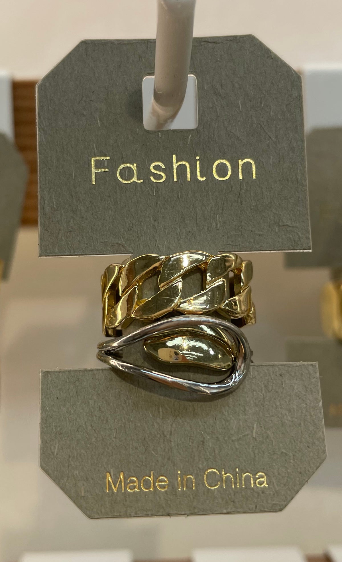 Mixed Tone Chain Ring - W1-0004