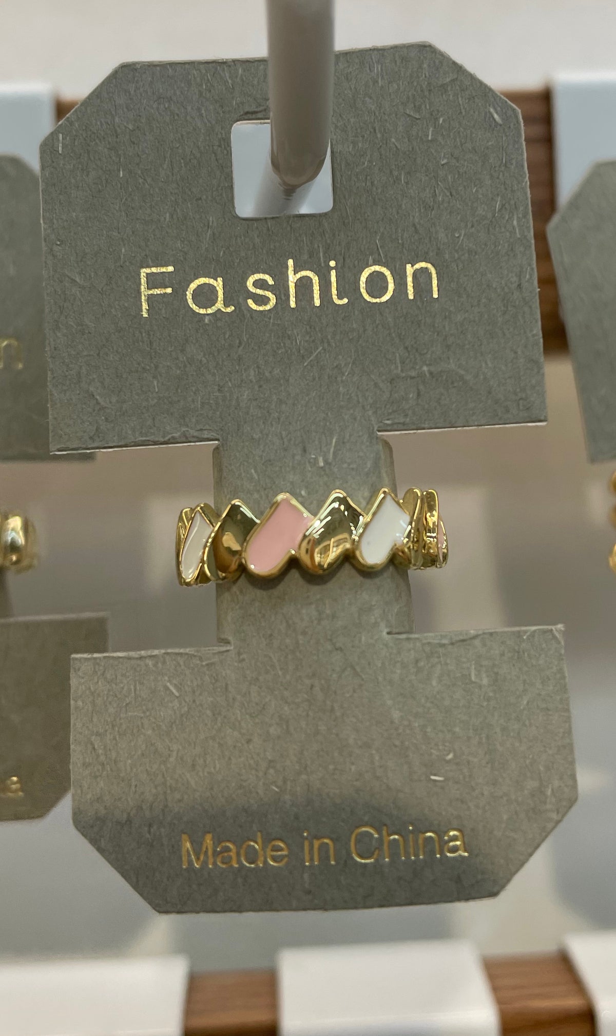 Pastel Pebble Band Ring - W1-0008