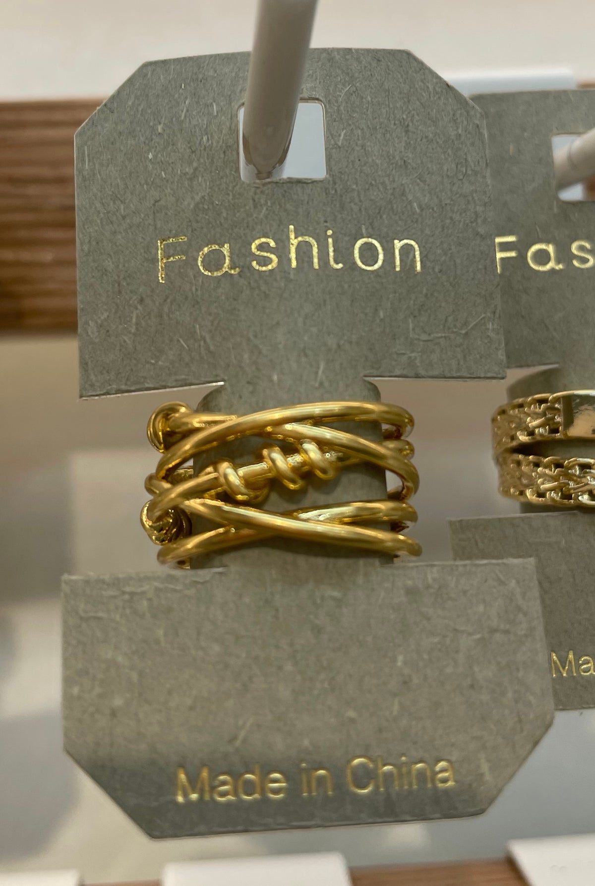 Interwoven Knot Ring - W1-0009