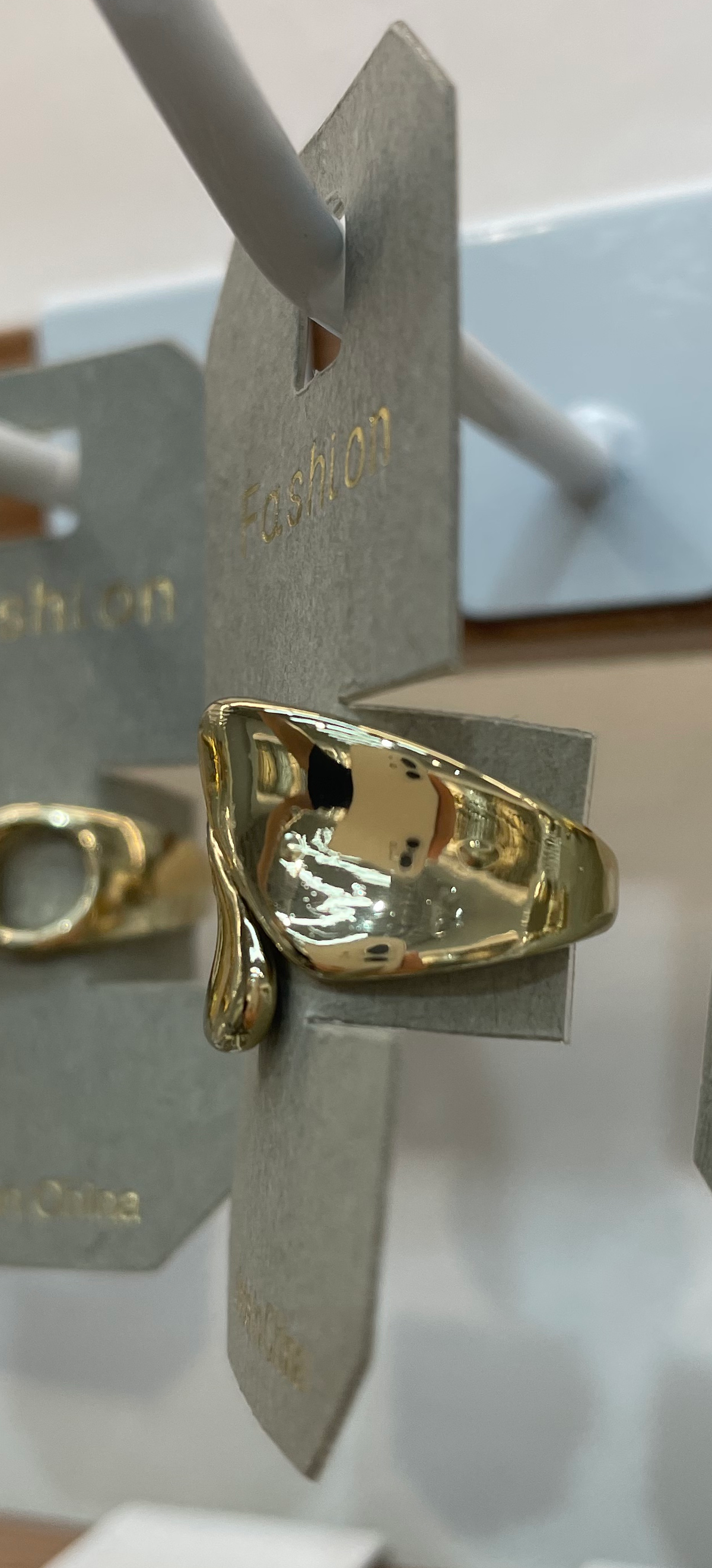 Sculptural Folded Ring - W1-0013