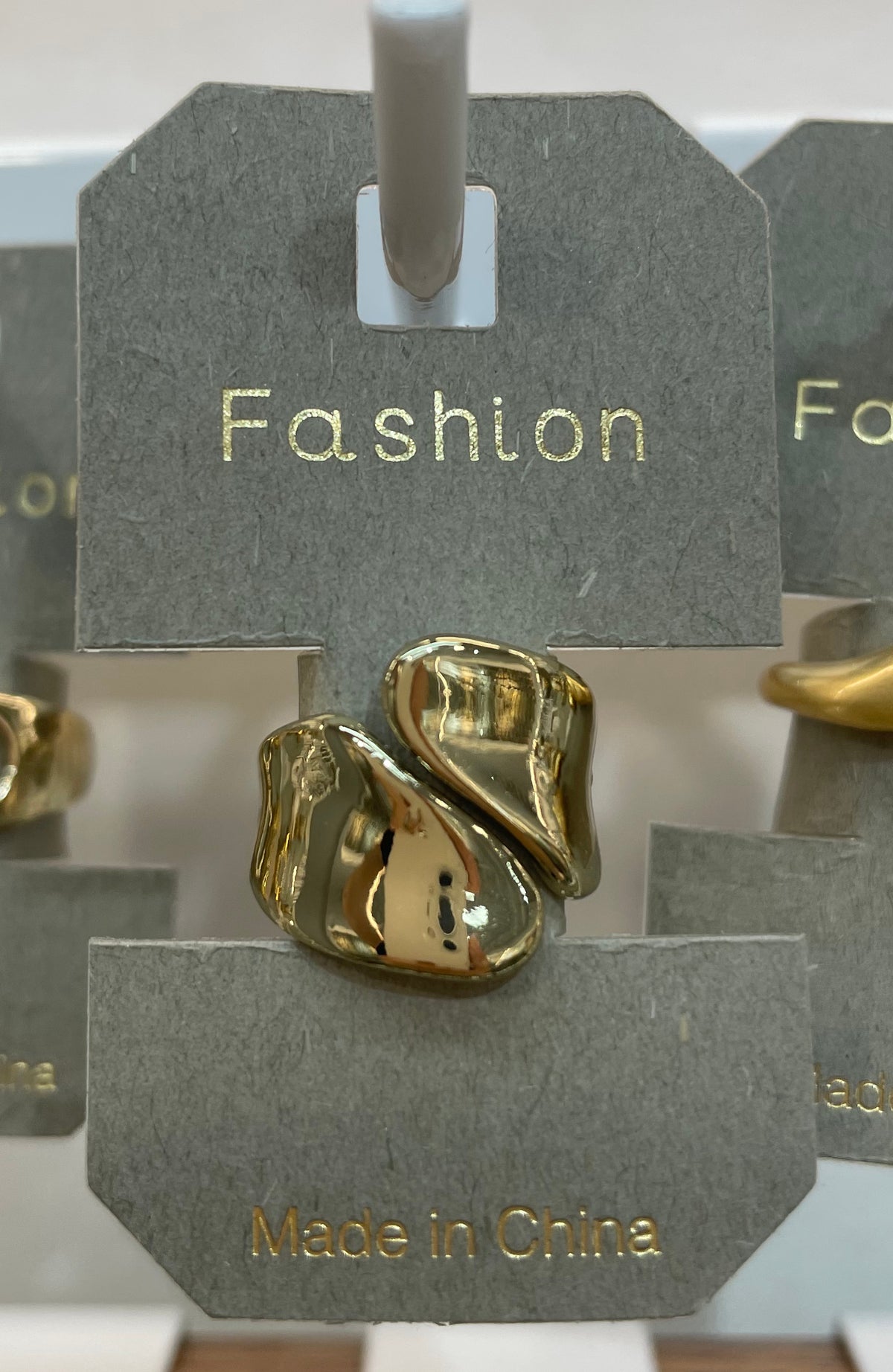 Sculptural Folded Ring - W1-0013