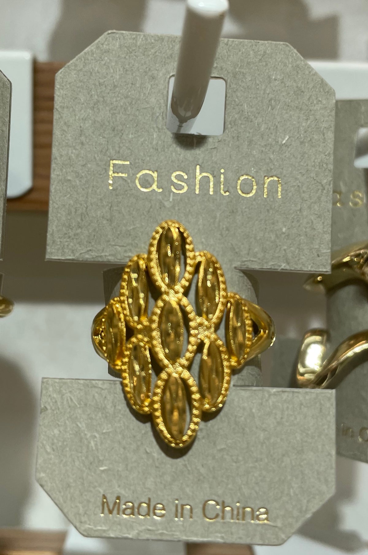 Marquise Filigree Ring - W1-0029