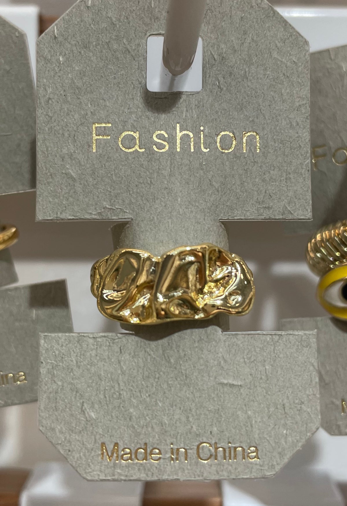 Textured Nugget Ring - W1-0032