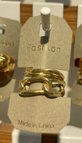 Interlocking Loop Band Ring - W1-0051
