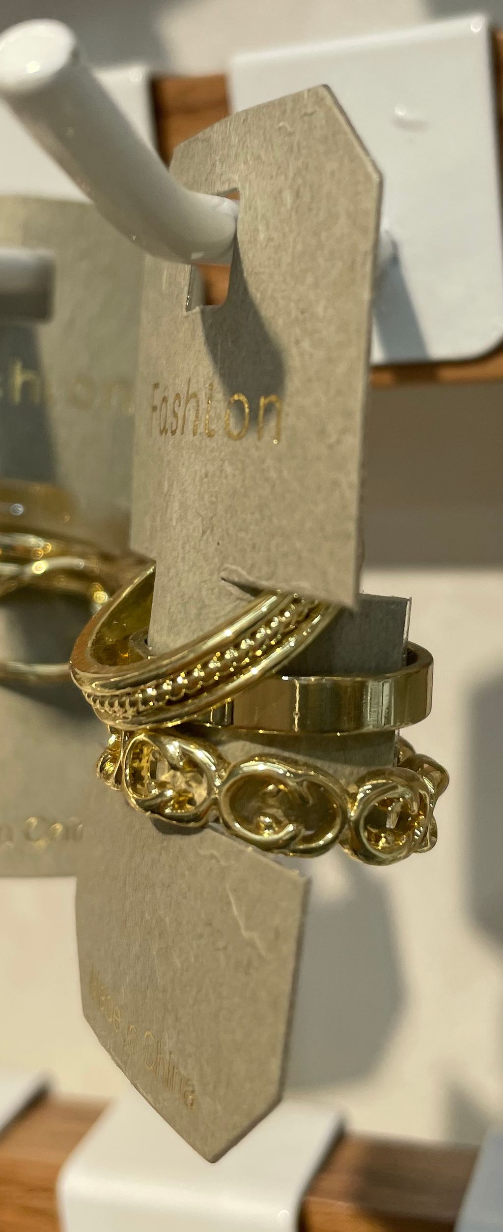 Loop Detail Stacking Rings - W1-0055