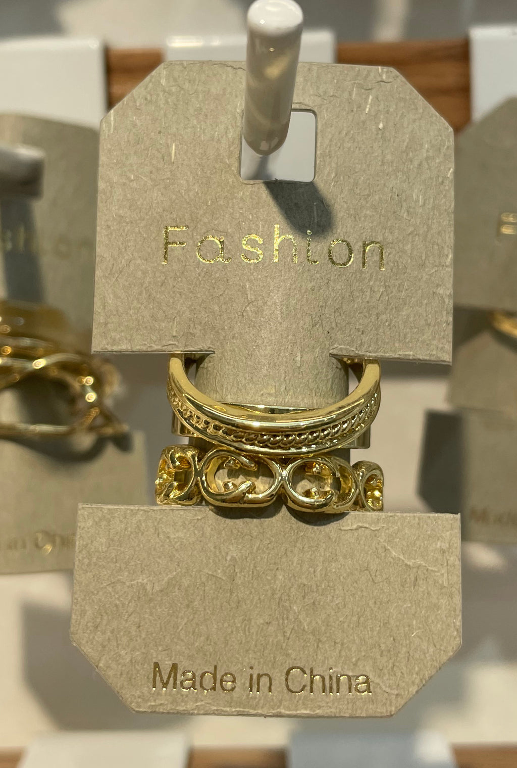 Loop Detail Stacking Rings - W1-0055
