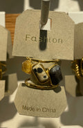 Speckled Stone Open Ring - W1-0107