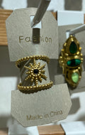 Open Starburst Band Ring - W1-0121