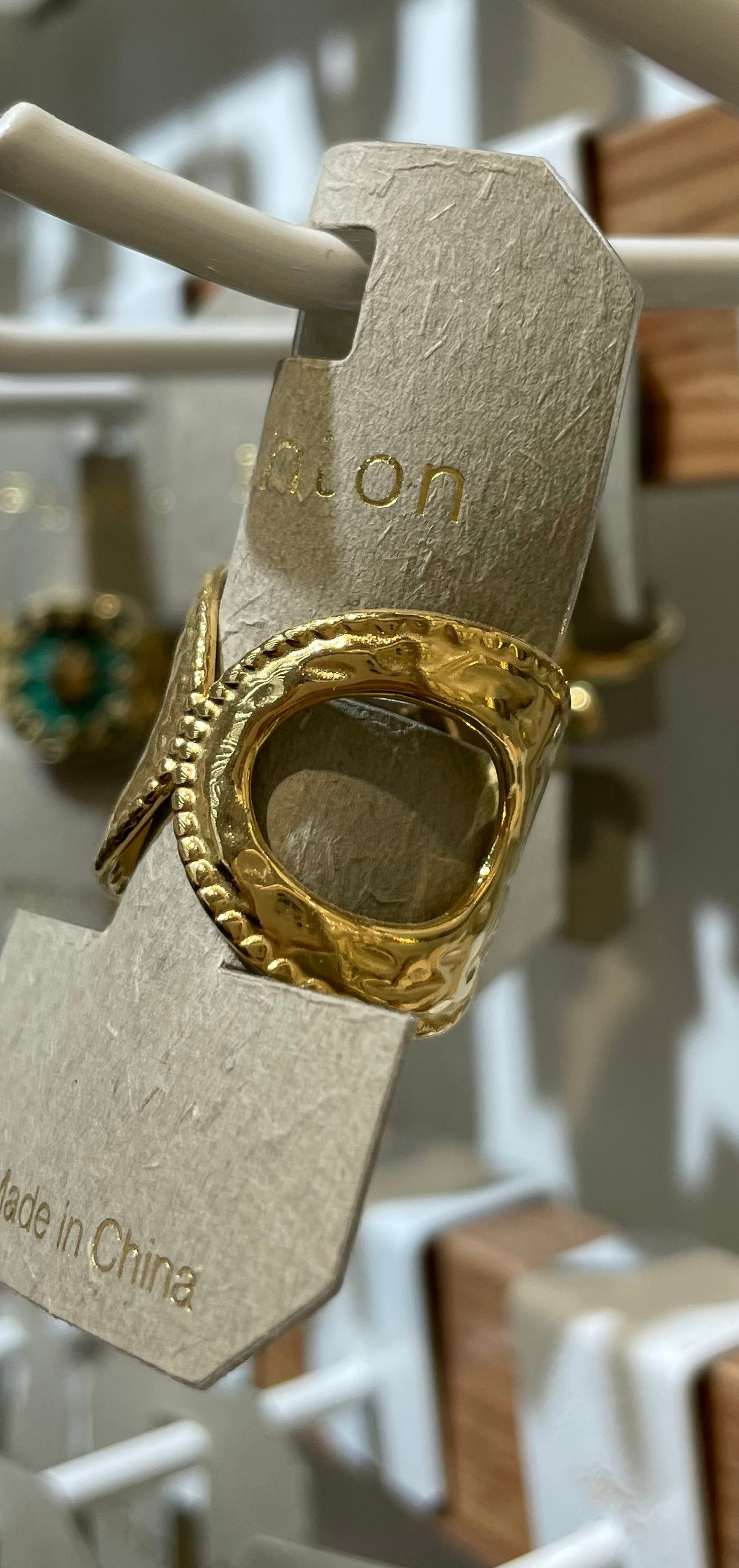 Open Hourglass Ring - W1-0131