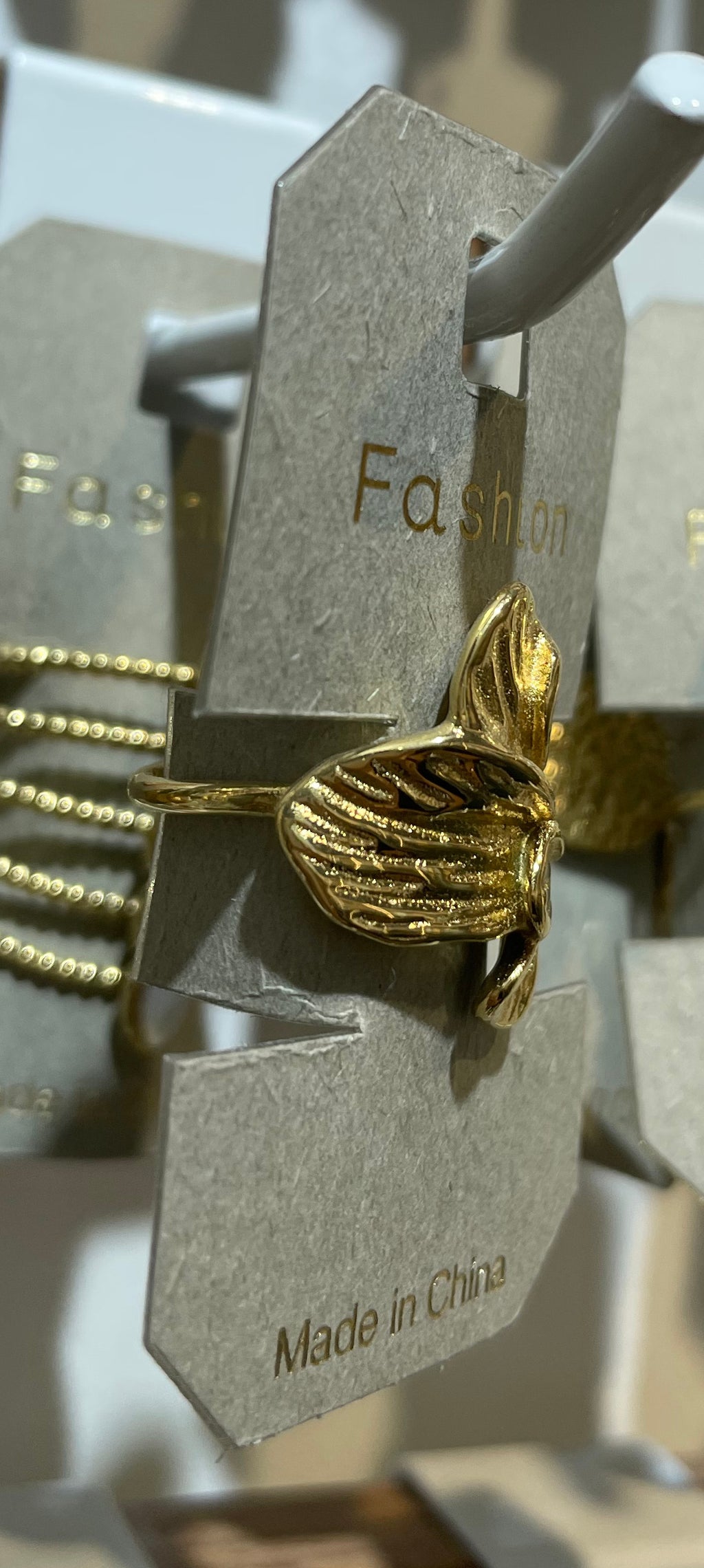 Flowing Leaf Wrap Ring - W1-0136